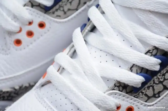 MaikeSneakers 'Knicks 3 Retro 136064-148 Air Rivals' Jordan 0531